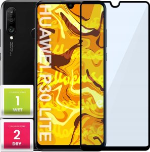 Hello Case SZKŁO HARTOWANE DO HUAWEI P30 LITE PEŁNE NA CAŁY EKRAN SZKIEŁKO OCHRONNE 5D 1