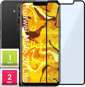 Hello Case SZKŁO HARTOWANE DO HUAWEI MATE 20 LITE PEŁNE NA CAŁY EKRAN SZKIEŁKO SZYBKA 1