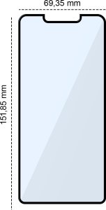 Hello Case SZKŁO HARTOWANE DO HUAWEI MATE 20 LITE PEŁNE NA CAŁY EKRAN SZKIEŁKO SZYBKA 3