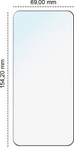 Hello Case Szkło Hartowane do Motorola Moto E20 (szybka 9H, płaskie 2.5D, ochronne) 3