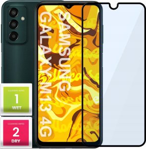 Hello Case SZKŁO HARTOWANE DO SAMSUNG GALAXY M13 4G PEŁNE NA CAŁY EKRAN SZKIEŁKO 5D 9H 1