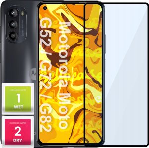 Hello Case SZKŁO HARTOWANE DO MOTOROLA MOTO G82 5G PEŁNE NA CAŁY EKRAN SZKIEŁKO SZYBKA 1