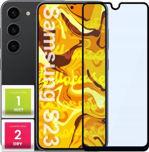 Hello Case SZKŁO HARTOWANE DO SAMSUNG GALAXY S23 PEŁNE NA CAŁY EKRAN SZKIEŁKO OCHRONNE 1