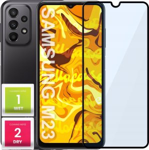 Hello Case Szkło Hartowane Samsung Galaxy A23 5g / A23 / M23 5G (Pełne Na Cały Ekran) 1