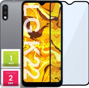 Hello Case SZKŁO HARTOWANE DO LG K22 PEŁNE NA CAŁY EKRAN SZKIEŁKO OCHRONNE SZYBKA 5D 1