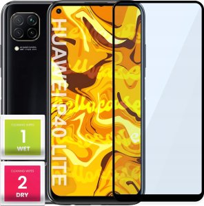 Hello Case SZKŁO HARTOWANE DO HUAWEI P40 LITE 5G PEŁNE NA CAŁY EKRAN SZKIEŁKO OCHRONNE 1