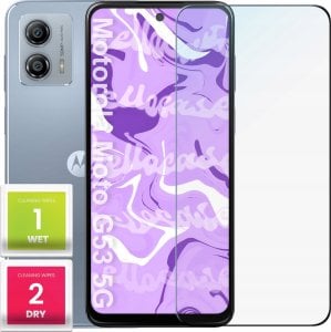 Hello Case Szkło Hartowane do Moto G13 / G23 / G53 5G / G62 5G / G73 (płaskie 2.5D 9H) 1