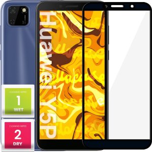 Hello Case SZKŁO HARTOWANE DO HUAWEI Y5P PEŁNE NA CAŁY EKRAN SZKIEŁKO OCHRONNE SZYBKA 1