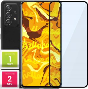 Hello Case SZKŁO HARTOWANE DO SAMSUNG GALAXY A82 5G PEŁNE NA CAŁY EKRAN SZKIEŁKO 5D 9H 1