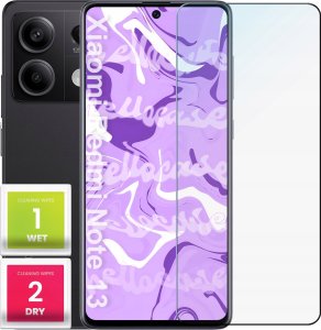 Hello Case Szkło Hartowane do Xiaomi Redmi Note 13 4G / 13 5G / 13 Pro 4G (szybka 9H) 1