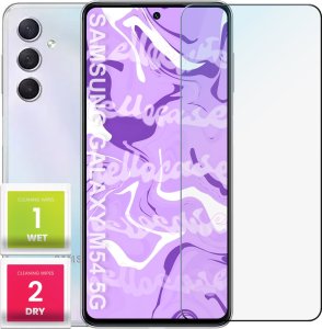 Hello Case Szkło Hartowane do Samsung Galaxy M54 5g (szybka 9H, płaskie 2.5D, szybka) 1