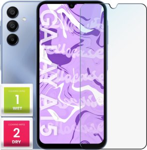 Hello Case Szkło Hartowane do Samsung Galaxy A15 / M15 (szybka, płaskie, ochronne) 1