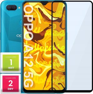 Hello Case SZKŁO HARTOWANE DO OPPO A12 5G PEŁNE NA CAŁY EKRAN SZKIEŁKO OCHRONNE SZYBKA 1