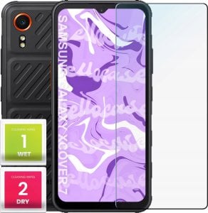 Hello Case Szkło Hartowane do Samsung Galaxy Xcover 7 (szybka 9H, płaskie 2.5D) 1