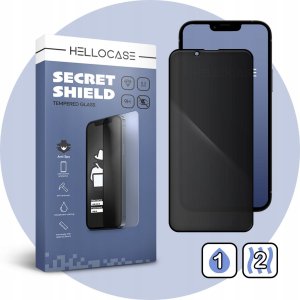Hello Case Szkło Na Ekran Prywatyzujące Do Apple Iphone 16 (Anti-Spy, Szybka, 9H) 4