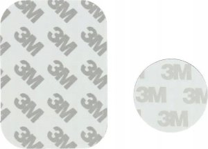 Hello Case 2 SZTUKI BLASZEK BLASZKA NA TELEFON SMARTFON DO UCHWYTU MAGNETYCZNEGO BIAŁE 4
