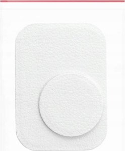 Hello Case 2 SZTUKI BLASZEK BLASZKA NA TELEFON SMARTFON DO UCHWYTU MAGNETYCZNEGO BIAŁE 5