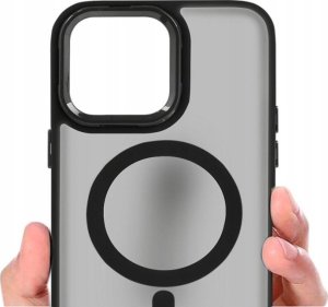 Hello Case Etui do Apple iPhone 16 Pro Max (Magsafe, Magnetyczne, Matowe, Czarne) 4