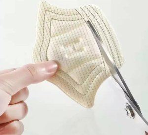 ATL AG888A Wkładki wklejane zapiętki czarne   5mm 4