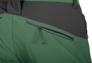 Neo Spodnie robocze OUTDOOR, 4 way stretch, zielone-szare, rozmiar M 6