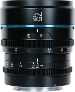 Obiektyw Sirui Sirui Cine Lens Nightwalker S35 75mm T1.2 MFT-Mount Black 1