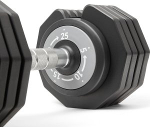 vidaXL Hantel regulowany 25 kg Half Human 3