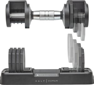 UnderFit Hantle regulowane 2 x 5 kg Half Human 8