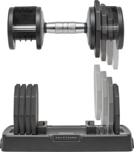 vidaXL Hantel regulowany 10 kg Half Human 8