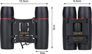 Lornetka Verk Lornetka 30x60 kompaktowa turystyczna etui myśliwska survival noc dzień Lornetka 30x60 kompaktowa turystyczna etui myśliwska survival noc dzień 7