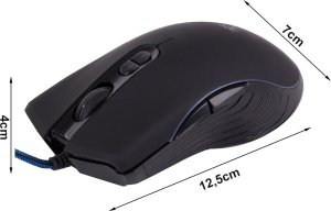 Mysz Verk Mysz myszka optyczna przewodowa komputerowa do laptopa pc rgb gamingowa Mysz myszka optyczna przewodowa komputerowa do laptopa pc rgb gamingowa 7