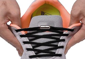 Verk Sznurówki bez wiązania do butów obuwia elastyczne gumowe sznurowadła 100cm Sznurówki bez wiązania do butów obuwia elastyczne gumowe sznurowadła 100cm 8