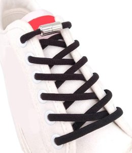 Verk Sznurówki bez wiązania do butów obuwia elastyczne gumowe sznurowadła 100cm Sznurówki bez wiązania do butów obuwia elastyczne gumowe sznurowadła 100cm 10