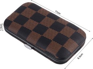 Verk Zestaw do paznokci przybornik manicure pedicure etui cążki 7 elementów Zestaw do paznokci przybornik manicure pedicure etui cążki 7 elementów 5