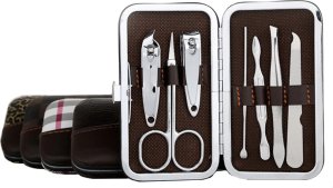 Verk Zestaw do paznokci przybornik manicure pedicure etui cążki 7 elementów Zestaw do paznokci przybornik manicure pedicure etui cążki 7 elementów 9