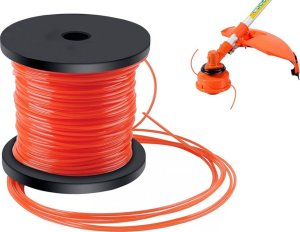 Verk Żyłka tnąca 2,4mm do głowicy kosy spalinowej pięciokątna przekrój gwiazdka Żyłka tnąca 2,4mm do głowicy kosy spalinowej pięciokątna przekrój gwiazdka 6