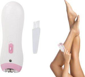 Depilator Verk Depilator do twarzy golarka trymer do ciała damska na baterie szczoteczka Depilator do twarzy golarka trymer do ciała damska na baterie szczoteczka 4