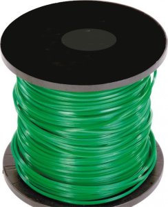 Verk Żyłka z drutem tnąca zbrojona do kosy spalinowej czterokątna 2,4mm 100m Żyłka z drutem tnąca zbrojona do kosy spalinowej czterokątna 2,4mm 100m 3