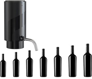 Verk Dozownik elektryczny do wina alkoholu whiskey wódki led lejek pompka płyn Dozownik elektryczny do wina alkoholu whiskey wódki led lejek pompka płyn 3