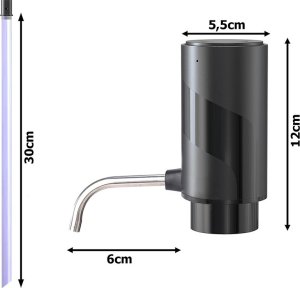 Verk Dozownik elektryczny do wina alkoholu whiskey wódki led lejek pompka płyn Dozownik elektryczny do wina alkoholu whiskey wódki led lejek pompka płyn 4