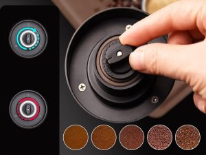 Młynek do przypraw Verk Młynek do mielenia kawy ziaren orzechów ziół mocny elektryczny usb espresso Młynek do mielenia kawy ziaren orzechów ziół mocny elektryczny usb espresso 6