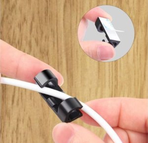 Organizer Verk Organizer uchwyt na kable do kabli przewodów 20szt Organizer uchwyt na kable do kabli przewodów 20szt 11