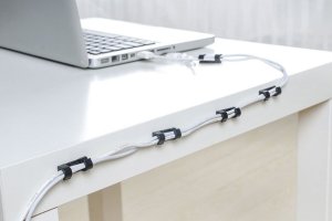 Organizer Verk Organizer uchwyt na kable do kabli przewodów 20szt Organizer uchwyt na kable do kabli przewodów 20szt 8