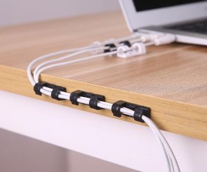 Organizer Verk Organizer uchwyt na kable do kabli przewodów 20szt Organizer uchwyt na kable do kabli przewodów 20szt 10