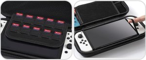 Verk Etui do konsoli nintendo switch pojemny futerał ochronny walizka wzmocniony Etui do konsoli nintendo switch pojemny futerał ochronny walizka wzmocniony 11