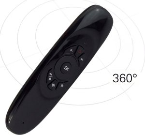 Pilot RTV Retoo PILOT DO TV KLAWIATURA MYSZKA BEZPRZEWODOWA NA RUCH USB SMART TV 10m 3w1 12