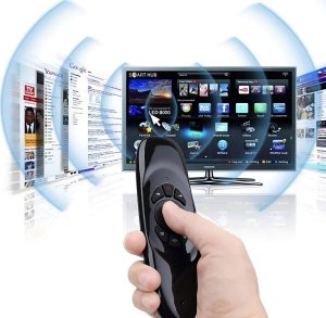 Pilot RTV Retoo PILOT DO TV KLAWIATURA MYSZKA BEZPRZEWODOWA NA RUCH USB SMART TV 10m 3w1 9