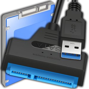 Adapter USB Retoo ADAPTER USB 3.0 NA SATA 2,5 DO DYSKU HDD SSD KONWERTER KABEL PRZEJŚCIÓWKA 1