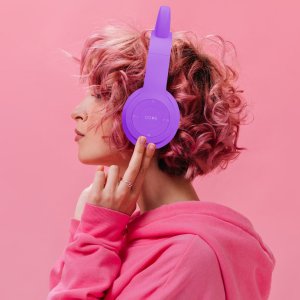 Słuchawki Retoo SŁUCHAWKI DLA DZIECI BLUETOOTH KOCIE USZY KOT LED RGB NAUSZNE MIKROFON 5