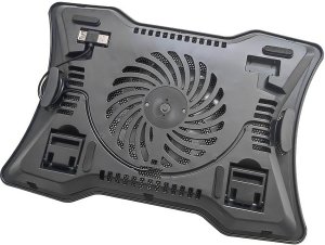 Podstawka chłodząca Retoo PODSTAWKA CHŁODZĄCA PODKŁADKA POD LAPTOPA LED USB 4