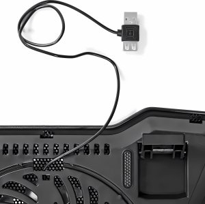 Podstawka chłodząca Retoo PODSTAWKA CHŁODZĄCA PODKŁADKA POD LAPTOPA LED USB 7